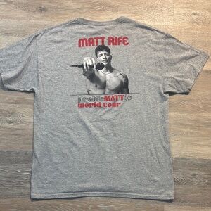 Matt Rife tour graphic tee size unisex large